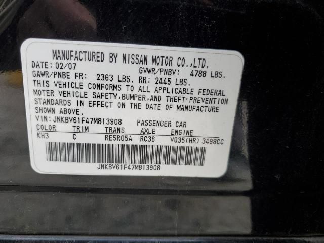 2007 Infiniti G35