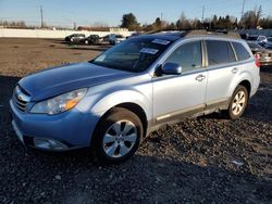 Subaru Outback salvage cars for sale: 2012 Subaru Outback 2.5I Limited