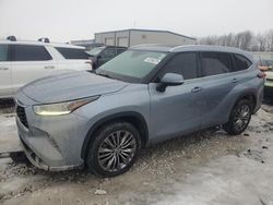 Toyota Highlander salvage cars for sale: 2021 Toyota Highlander Platinum