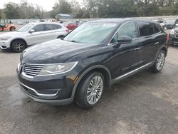 Lincoln mkx salvage cars for sale: 2018 Lincoln MKX Reserve