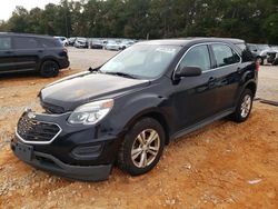 Salvage cars for sale from Copart Eight Mile, AL: 2016 Chevrolet Equinox LS