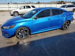 Nissan Sentra salvage cars for sale: 2020 Nissan Sentra SR