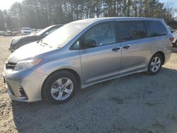 Toyota salvage cars for sale: 2019 Toyota Sienna