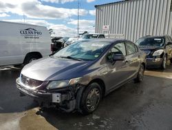 Salvage cars for sale from Copart New Orleans, LA: 2014 Honda Civic LX