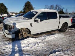 Ford salvage cars for sale: 2021 Ford F150 Supercrew