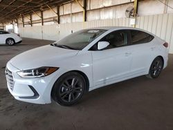 Hyundai salvage cars for sale: 2018 Hyundai Elantra SEL