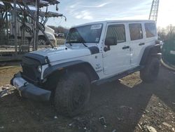 Jeep Wrangler salvage cars for sale: 2016 Jeep Wrangler Unlimited Sahara