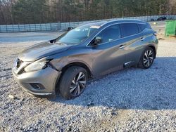 Nissan Murano salvage cars for sale: 2015 Nissan Murano S