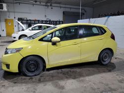 Honda fit ex salvage cars for sale: 2015 Honda FIT EX