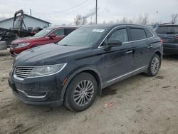 Lincoln salvage cars for sale: 2016 Lincoln MKX Select