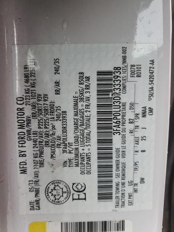 2013 Ford Fusion SE Hybrid