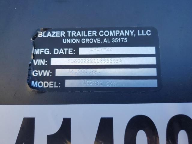 2021 Other 2021 Blazer 30' Car Hauler-Gooseneck