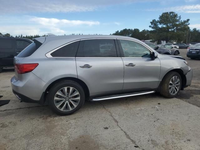 2016 Acura MDX Technology