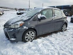 Salvage cars for sale from Copart Colorado Springs, CO: 2015 Toyota Yaris