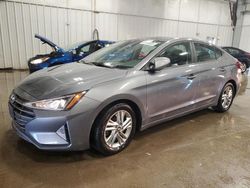 Hyundai salvage cars for sale: 2019 Hyundai Elantra SEL