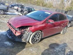 Ford salvage cars for sale: 2017 Ford Focus SEL