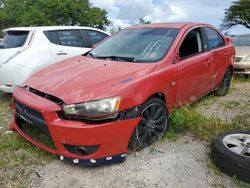 Mitsubishi salvage cars for sale: 2008 Mitsubishi Lancer GTS