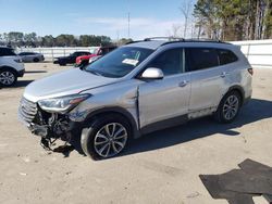 Salvage cars for sale from Copart Dunn, NC: 2018 Hyundai Santa FE SE