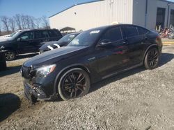 Mercedes-Benz glc-Class salvage cars for sale: 2018 Mercedes-Benz GLC Coupe 63 S 4matic AMG