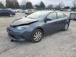 Toyota Corolla l Vehiculos salvage en venta: 2016 Toyota Corolla L