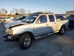 Nissan Frontier Crew cab xe Vehiculos salvage en venta: 2002 Nissan Frontier Crew Cab XE