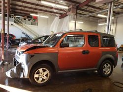 Honda salvage cars for sale: 2005 Honda Element EX