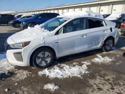 Hyundai salvage cars for sale: 2017 Hyundai Ioniq Blue