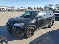 Ford Explorer salvage cars for sale: 2016 Ford Explorer Police Interceptor