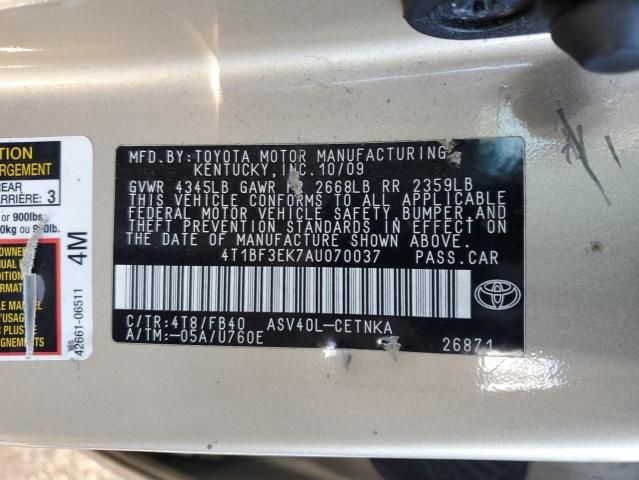 2010 Toyota Camry Base