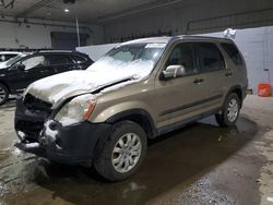 Honda crv salvage cars for sale: 2006 Honda CR-V EX