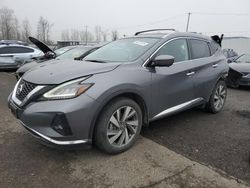 Nissan salvage cars for sale: 2019 Nissan Murano S