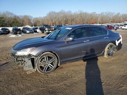 Honda Accord salvage cars for sale: 2017 Honda Accord Touring