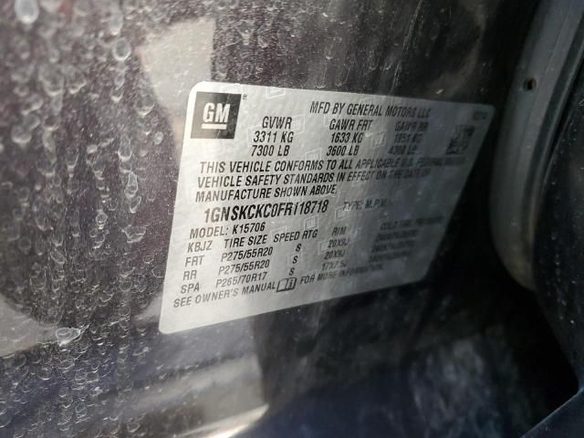 2015 Chevrolet Tahoe K1500 LTZ