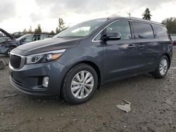 KIA Sedona ex salvage cars for sale: 2017 KIA Sedona EX