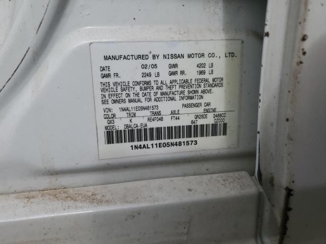 2005 Nissan Altima S