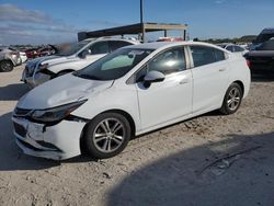 Chevrolet Cruze salvage cars for sale: 2018 Chevrolet Cruze LT