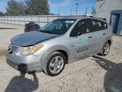 Pontiac Vibe salvage cars for sale: 2005 Pontiac Vibe