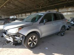 Subaru salvage cars for sale: 2017 Subaru Forester 2.5I