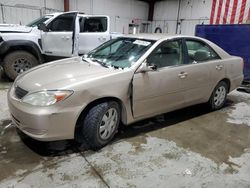 Toyota Camry salvage cars for sale: 2004 Toyota Camry LE