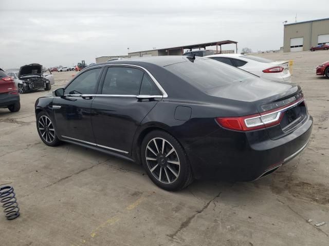 2020 Lincoln Continental Reserve