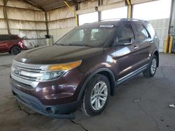 Ford salvage cars for sale: 2011 Ford Explorer XLT