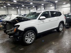 Volkswagen Vehiculos salvage en venta: 2021 Volkswagen Atlas SEL