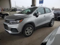 Chevrolet salvage cars for sale: 2017 Chevrolet Trax LS