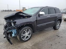 Jeep salvage cars for sale: 2021 Jeep Grand Cherokee Overland