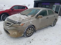 Vehiculos salvage en venta de Copart Montreal Est, QC: 2011 Toyota Corolla Base