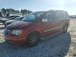 Vehiculos salvage en venta de Copart Loganville, GA: 2012 Chrysler Town & Country Touring L