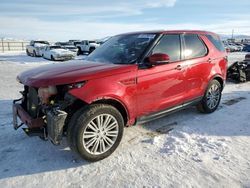 Land Rover Discovery salvage cars for sale: 2017 Land Rover Discovery HSE Luxury