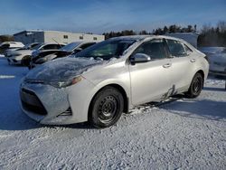 Toyota Corolla l Vehiculos salvage en venta: 2018 Toyota Corolla L