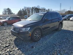 Volkswagen salvage cars for sale: 2019 Volkswagen Tiguan SE