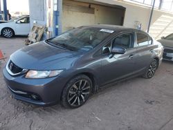 Honda Civic salvage cars for sale: 2015 Honda Civic EXL